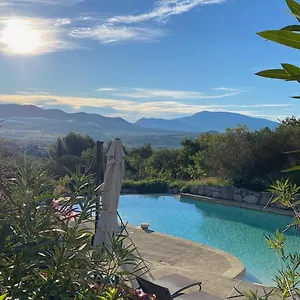 Couette-café De La Crose - - 47 M2 - Pool, Terraces, View, Vinsobres